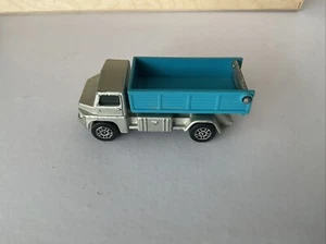 1976 Corgi Juniors Blue/Grey Tipping Lorry Dump Truck #49 Gt Britain - Picture 1 of 7