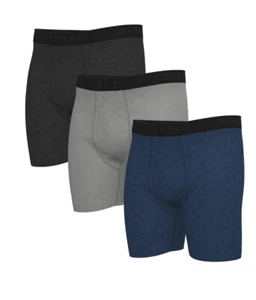 Men’s WRANGLER 3 pack Super Soft stretch boxer briefs Moisture Wicking SZ Large - Picture 1 of 5
