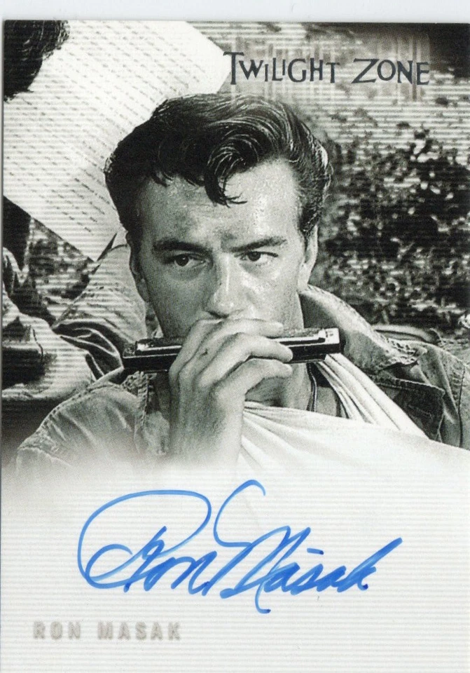 Twilight Zone Series 4 2005 Auto Autograph A-84 Ron Masak as Harmonica Man - Image 1 of 1