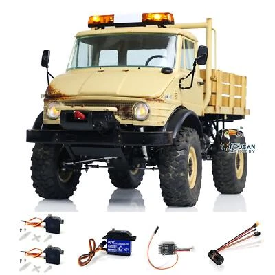 LESU 4x4 1/10 RC Off-Road Vehicle Metal RAVE-UM406 Remote Control Climbing Truck - Image 1 of 4