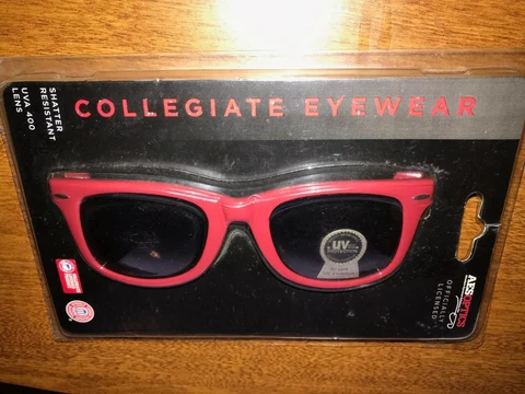 Vintage - Alabama Crimson Tide Sunglasses. AES OPTICS - Wayfarer Style - 90s Cover