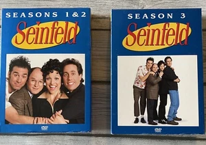 Seinfeld DVD Seasons 1 2 3 Set TV Series Jerry Seinfeld 8 Discs - Picture 1 of 2