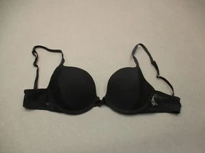 34C Gilly Hicks Womens Lightly Lined Plunge Underwire Back Closure Demi Bra 8R - Picture 1 of 8