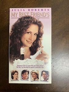 My Best Friends Wedding (VHS, 1997) Julia Roberts Free Shipping