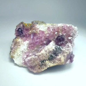 369 g de fluorita con matriz/mina Frazer's Hush, Reino Unido/muestra mineral de cristal en bruto - Imagen 1 de 16