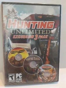Hunting Unlimited Excursion 3 Pack (PC, 2011) PC CD-ROM SOFTWARE OUTDOOR SPORTS - Picture 1 of 2