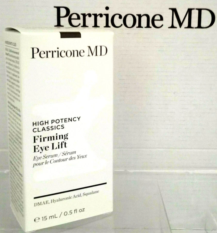 Suero reafirmante de levantamiento de ojos Perricone MD High Potency Classics 0,5 oz ¡NUEVA CAJA INCREÍBLE! Foto 1 de 1