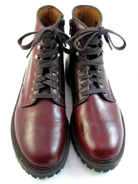 Allen Edmonds "Higgins Mill" IMPERMEABLES Botas con Cremallera 8.5 D Borgoña (456N) Foto 1 de 4