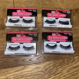 4x Ardell Fright Night False Eyelashes Bat Those Lashes Glitter ENCHANTRESS - Picture 1 of 4