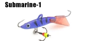 5g - 10g vertical balanced ice Spinnerbait Fishing Freshwater Saltwater Blinker - Picture 1 of 6