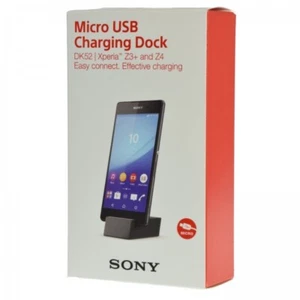 Original Sony DK52 Ladestation Dockingstation Xperia M5, Z3, Z3+, Z4, Z5, X, XA - Bild 1 von 2