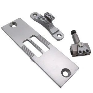 Needle Plate&Feed Dog&Needle Clamp FOR  Adler 467 767 Double Needle Sewing - Picture 1 of 3