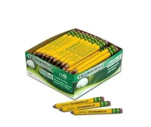 LÁPICES DE GOLF 72 ct. DIXON TICONDEROGA #2 3,5" HB - LÁPIZ PRE AFILADOR - Imagen 1 de 1