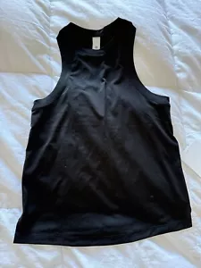 New Lululemon Size 0 Ultralight Hip Length Lightweight Tank Top Shirt BLK Black - Picture 1 of 6