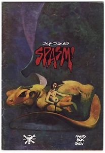 Jeff Jones SPASM 1 (1973) 1st PRINTING Underground Comics - Imagen 1 de 3