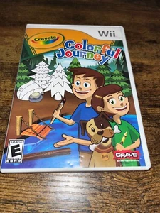 Crayola Colorful Journey (Nintendo Wii, 2009) missing manual - Picture 1 of 3