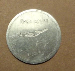 McDonnell Douglas 1974 50th Anniversary Open House Coin or Medallion YC-15 - Picture 1 of 2