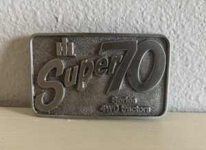 Gürtelschnalle IH International Harvester Super 70 Series 4WD Traktor Belt Buckle - Bild 1 von 4