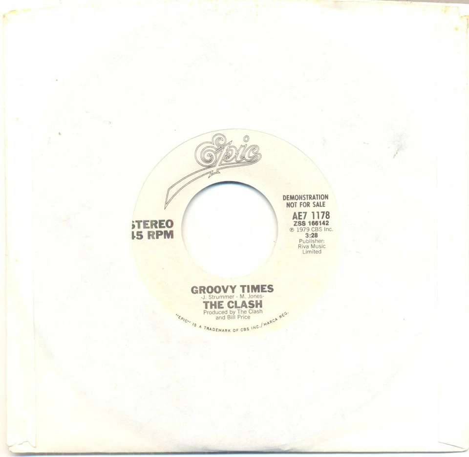 "7"-The Clash-Gates of the West~US PROMO - Image 1 of 1