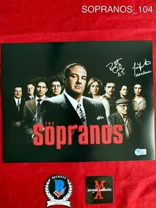 JAMIE-LYNN SIGLER & ROBERT ILER DUAL SIGNED 11x14 PHOTO! THE SOPRANOS! BECKETT! - Picture 1 of 5