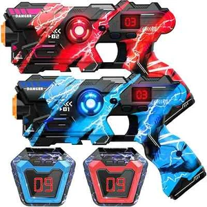 2-Player Laser Tag Gun Set with Vests toys - Picture 1 of 6