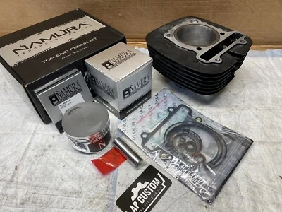 Yamaha Raptor 350 1987-2014 Top End Rebuild Kit Cylinder Piston Gasket #250-A - Image 1 of 4