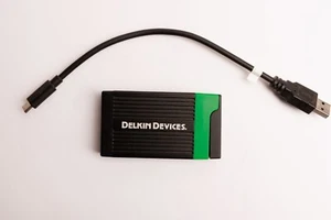 Delkin Devices DDREADER-54 CF Express Type b Reader Tested - Picture 1 of 5