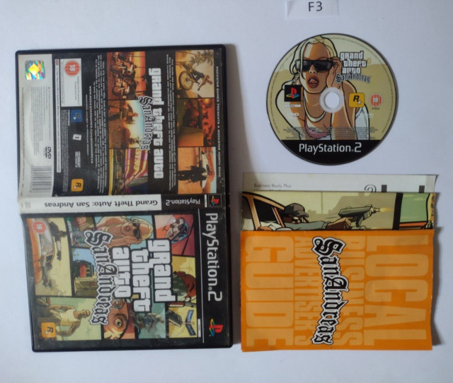 80 códigos de GTA San Andreas – PS2 – Todos testados!