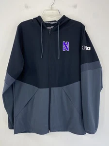 Under Armour Squad Warm Up Jacket Small Northwestern University Wildcats Big 10 - Picture 1 of 12