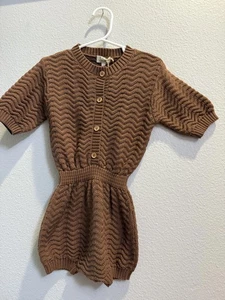 The Simple Folk Etta Jumper - Mocha SIze 4 - Picture 1 of 4