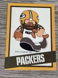 NFL Properties Huddles Football Green Bay Packers 1983 - Imagen 1 de 6