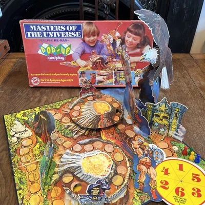 Vintage 1982 Masters Of The Universe Pop Up And Play Peter Pan He-Man - Image 1 of 4