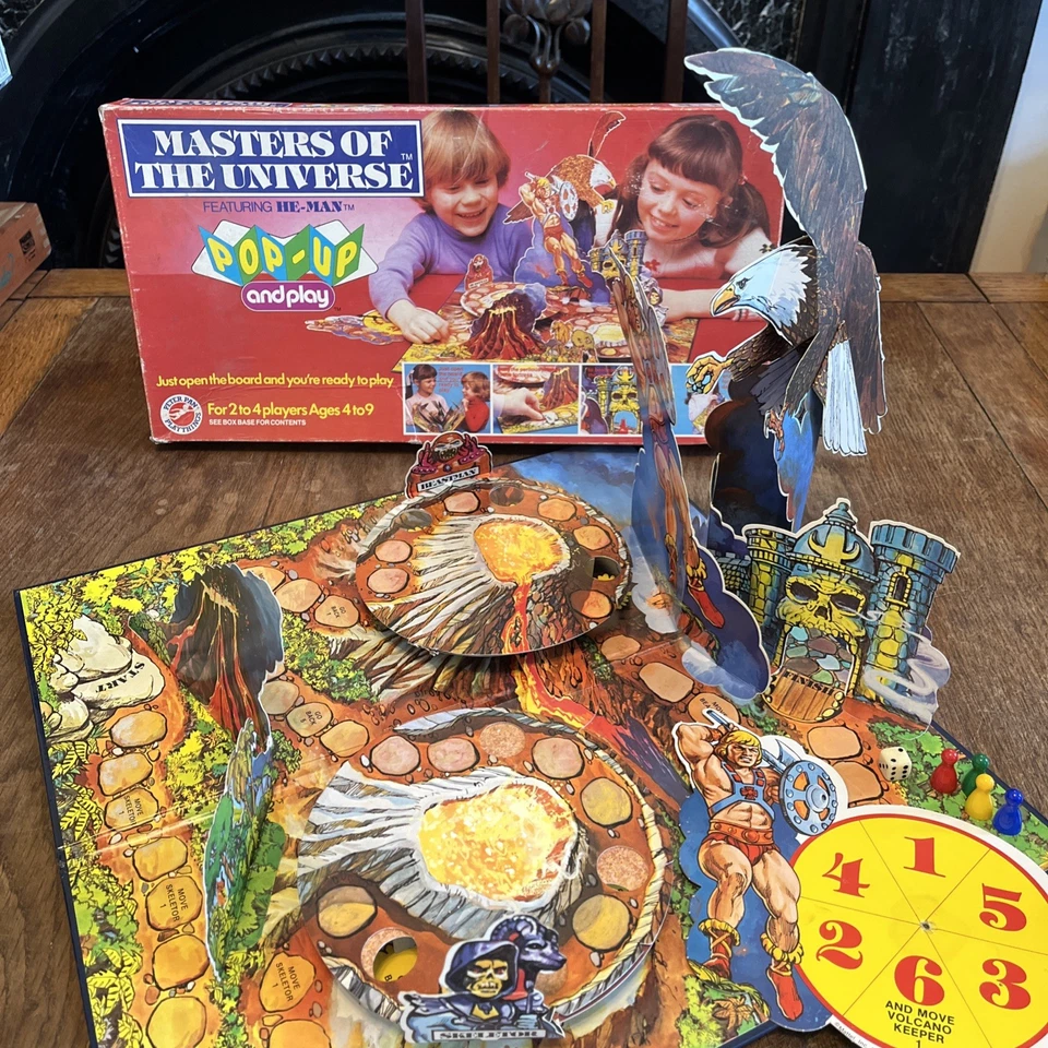 Vintage 1982 Masters Of The Universe Pop Up And Play Peter Pan He-Man - Image 1 of 4