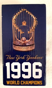 NY YANKEES 1996 WORLD SERIES CHAMPIONS REPLICA TROPHY SGA 2016 MLB BASEBALL - Bild 1 von 11