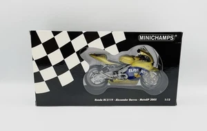 Minichamps 1/12 Alex Barros Camel Honda RC211V MotoGP 2005 - 051004 - Imagen 1 de 7