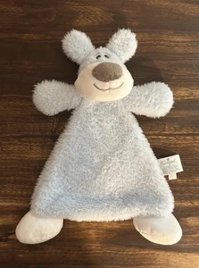"Demdaco Nat & Jules Damien cachorro perro azul abrazo peluche cariñoso bebé acogedor 14""" - Imagen 1 de 5