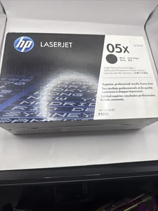 HP 05X Wkład drukujący o dużej objętości czarny CE505X do LaserJet P2055 DARMOWA WYSYŁKA - Zdjęcie 1 z 6