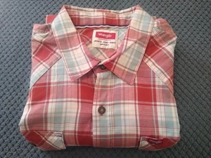 Wrangler 5-Star Classic Style Langarm Karo Hemd Herren Gr. XL - Bild 1 von 14