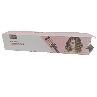 COTY BEAUTY GERMANY GMBH Welleneisen Lockenstab 3 Fässer - BESTOPE MIX Welleneisen für Haare 22mm Keramik