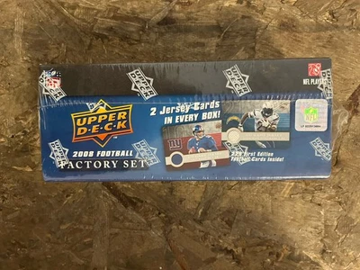 Juego de fútbol americano Upper Deck 2008 primera edición sellado de fábrica Foto 1 de 4