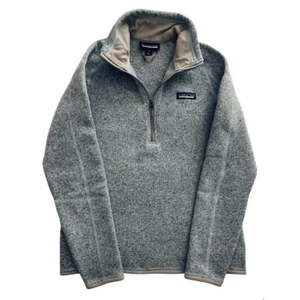 Patagonia Better Sweater 1/4 Zip Pullover Fleece blau Wandern Outdoor Damen Small - Bild 1 von 7
