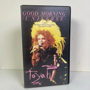 Good morning universe Toyah! VHS VIDEO Tonband Musik selten getestet BBC - Bild 1 von 4