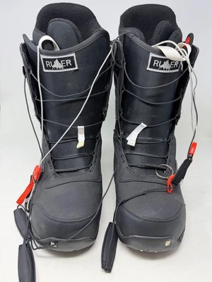 Botas de Snowboard Burton Ruler Para Hombre 14 Negras Zona de Velocidad Cordones Usadas Foto 1 de 4