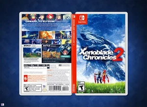 Xenoblade Chronicles 2 Cover Art: Replacement Insert & Case for Nintendo Switch - Picture 1 of 3