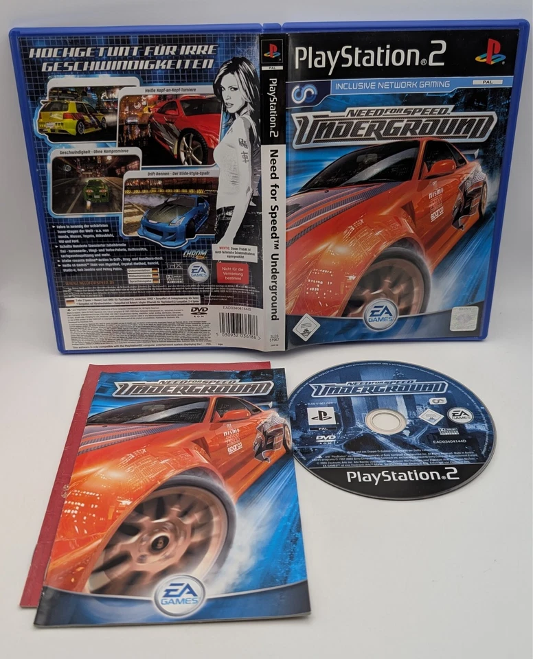 Need for Speed Underground - Playstation 2 PS2 - Bild 1 von 1