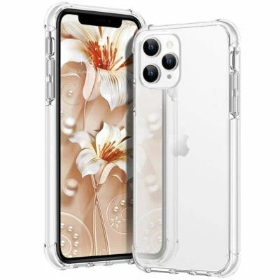 Capa protetora híbrida à prova de choque para iPhone 12 Pro Max XR 8 7 6s Plus XS SE - Imagem 1 de 4