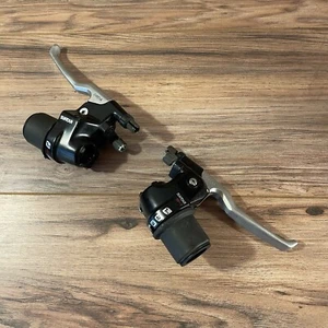 Vintage Suntour S-1 Twist Shifter Brake Levers 3 x 7 - Picture 1 of 5