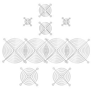 10 Pcs Kühlgebläsegitter Computerlüftergitter Für Computergehäuse - Bild 1 von 12