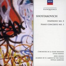 Dmitri Shostakovich Shostakovich: Symphony No. 5/Piano Concerto No. 1 (CD) Album