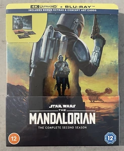 STAR WARS - The MANDALORIAN Complete Second Season 2 New 4k Ultra HD + Blu Ray - Picture 1 of 2